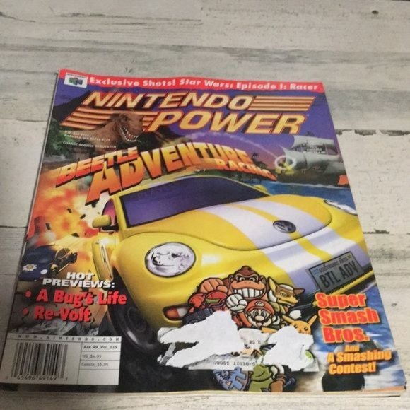 Vintage Nintendo Power magazines Volumes 117-120, 122 & 123 - Picture 4 of 8